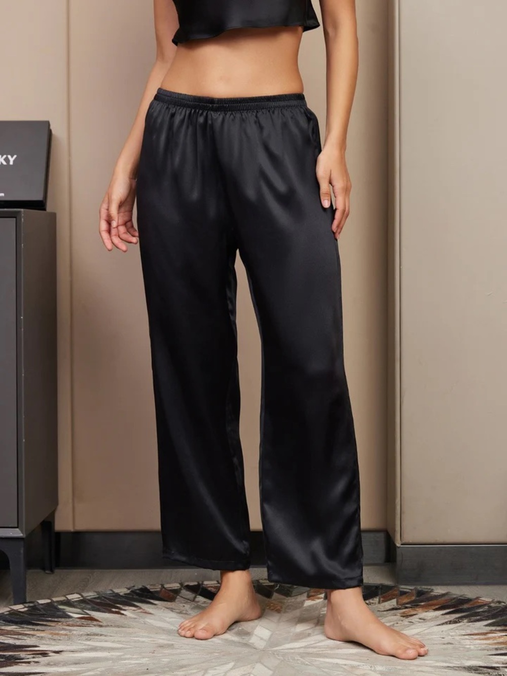 Pure Silk Pants